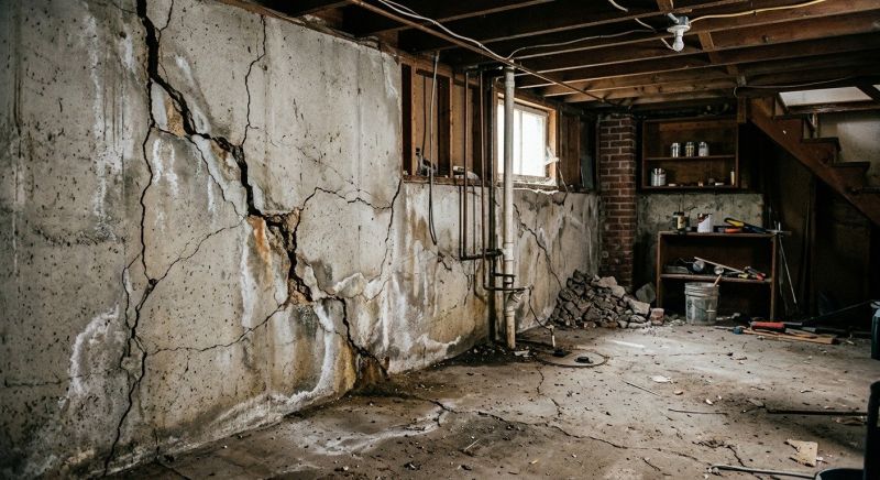 Basement Crack Repair in Leland, NC