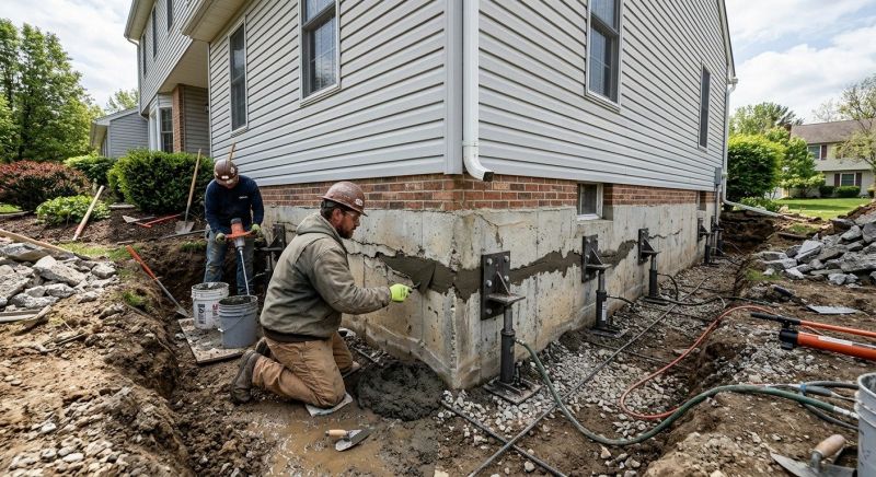 Basement Foundation Repair in Kure Beach, NC