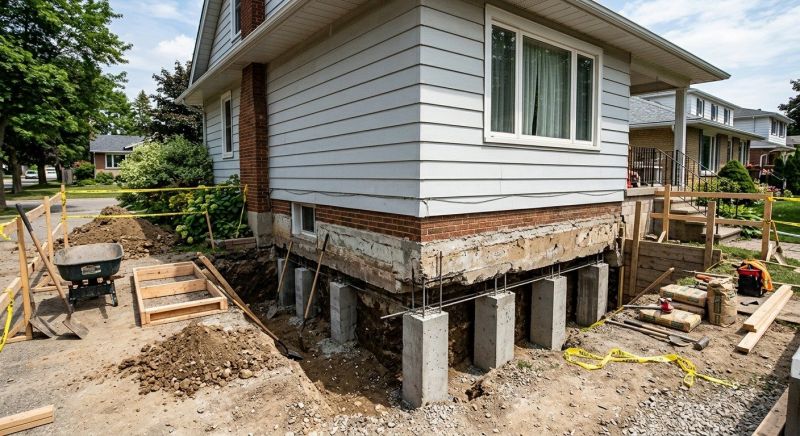 Basement Underpinning in Leland, NC