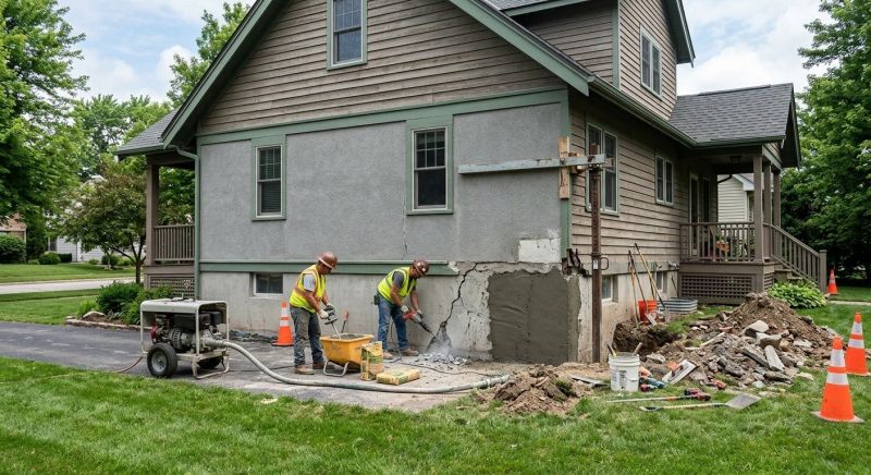 Building Foundation Repair in Kure Beach, NC