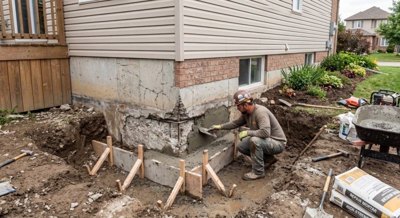 Building Foundation Repair in Leland, NC