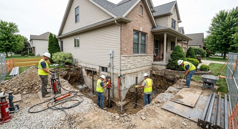 Building Foundation Repair in Rocky Point, NC