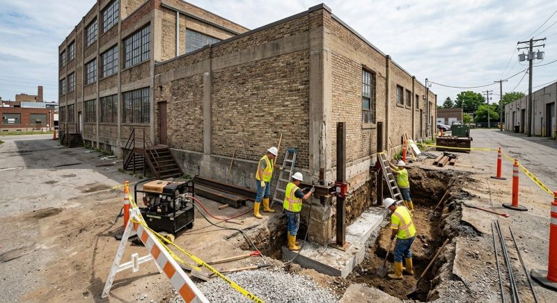 Building Foundation Repair in Wilmington, NC