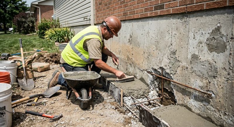 Concrete Foundation Repair in Bolton, NC