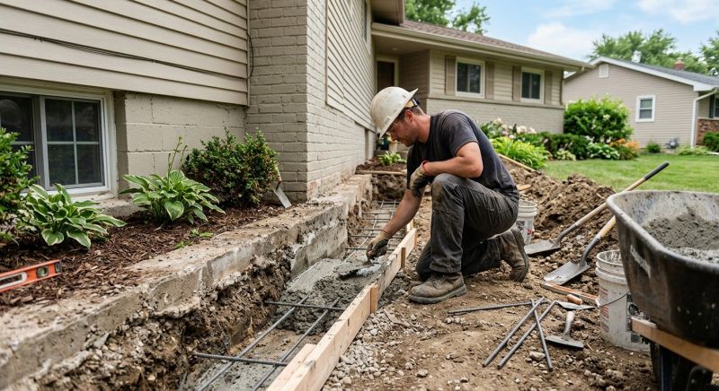 Concrete Foundation Repair in Brunswick County, NC
