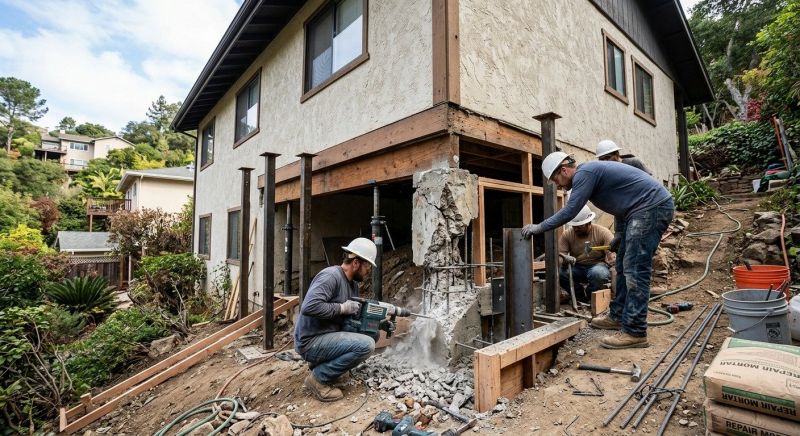 Concrete Foundation Repair in Burgaw, NC