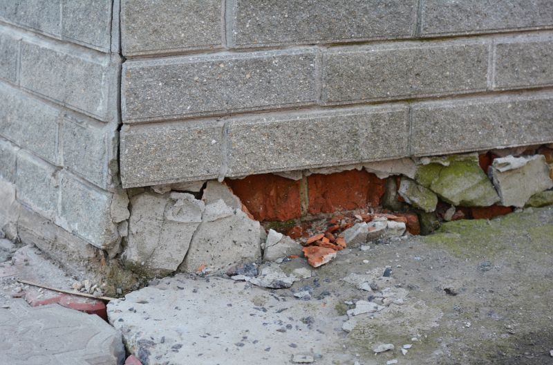 Cracked Foundation Repair in Bolton, NC