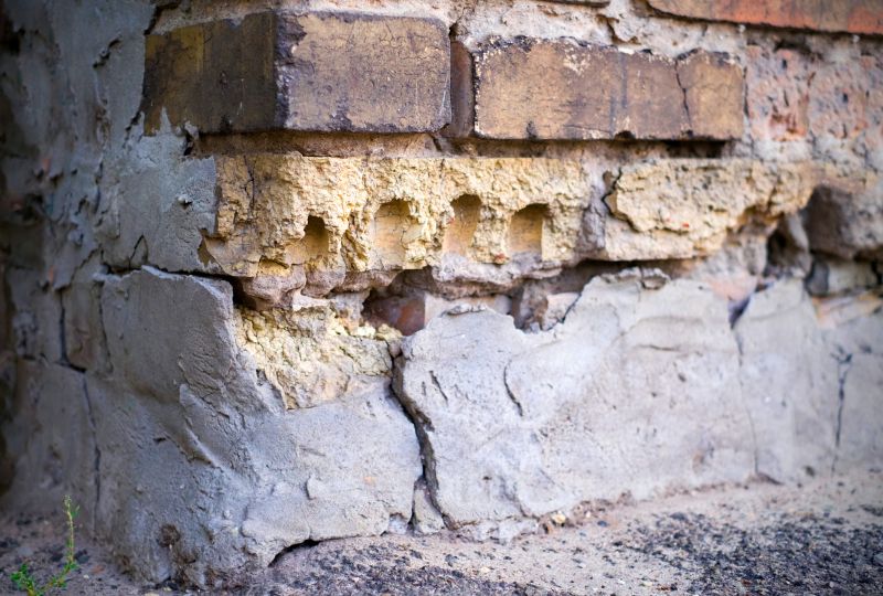 Cracked Foundation Repair in Brunswick County, NC