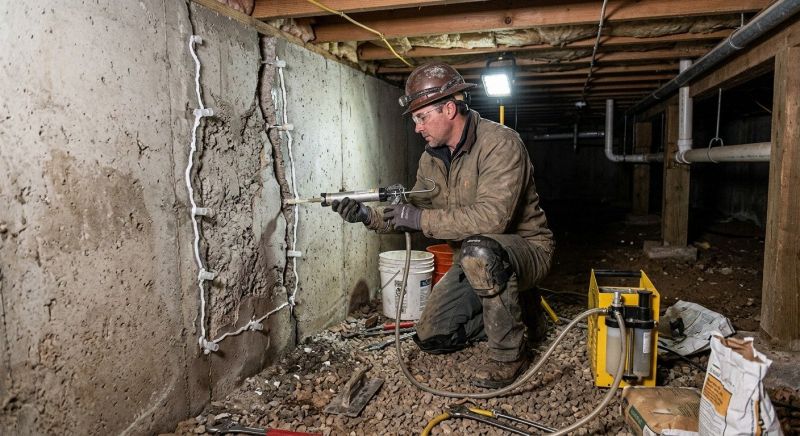 Crawl Space Leveling in Leland, NC