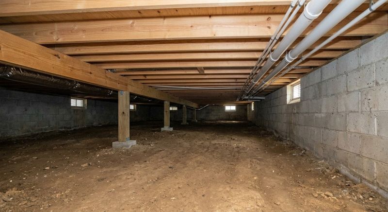 Crawl Space Leveling in Leland, NC