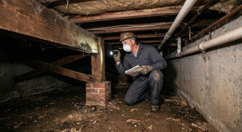 Crawl Space Leveling in Leland, NC