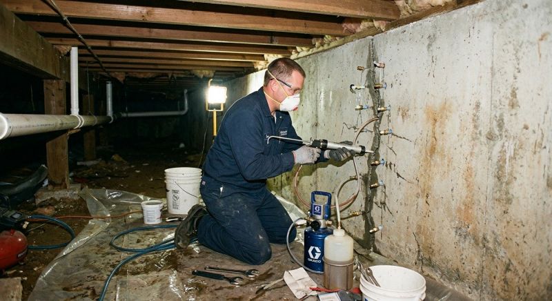 Crawlspace Foundation Repair in New Hanover County, NC