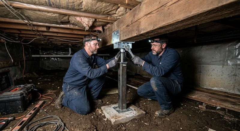 Crawlspace Foundation Repair in New Hanover County, NC