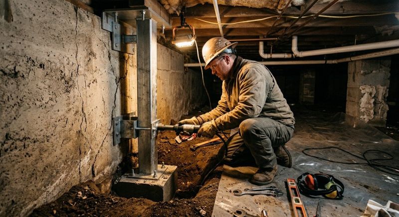 Crawlspace Foundation Repair in Rocky Point, NC