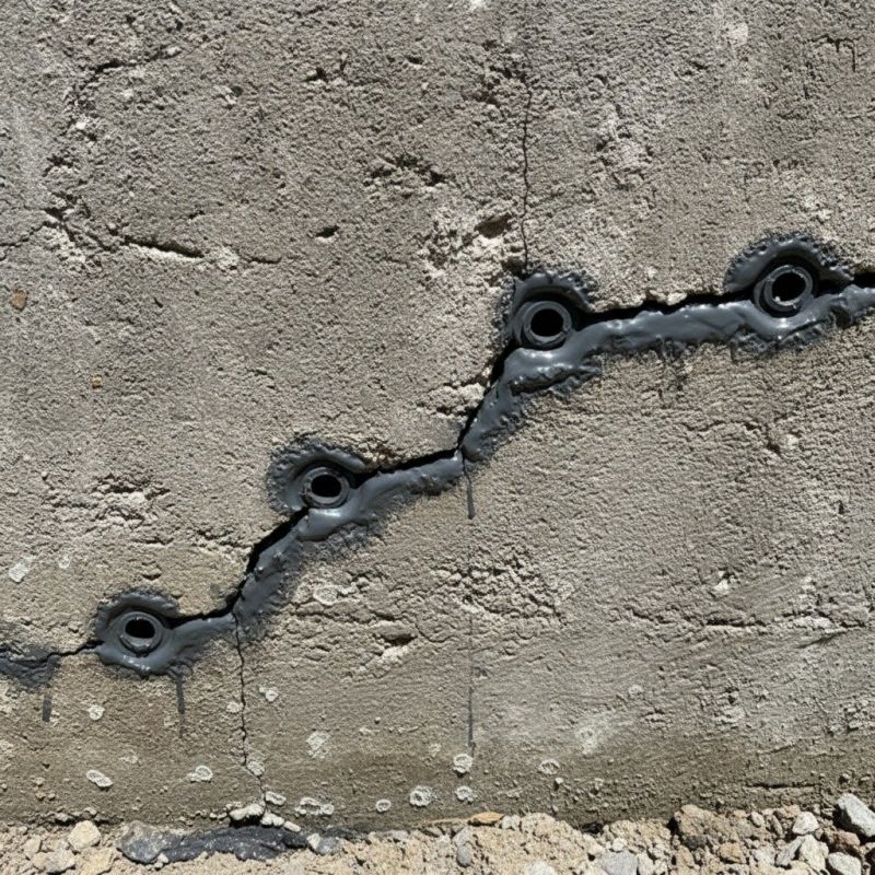 Foundation Crack Sealing in Leland, NC