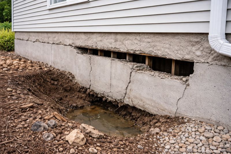 Foundation Damage Repair in Burgaw, NC