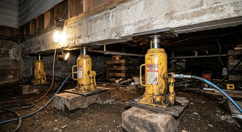 Foundation Jacking in Bolton, NC
