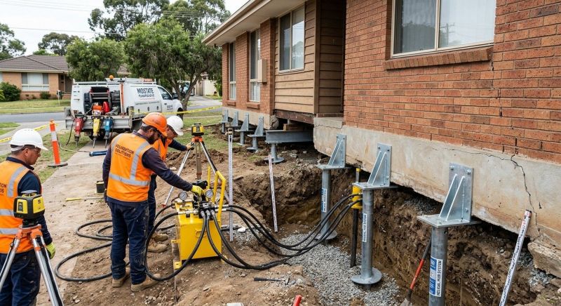 Foundation Jacking in Carolina Beach, NC
