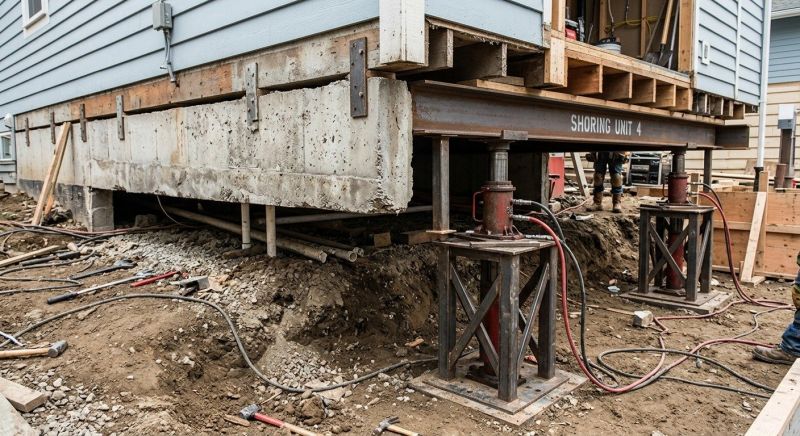 Foundation Jacking in Kure Beach, NC