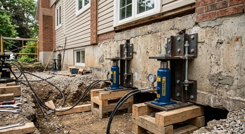 Foundation Jacking in Oak Island, NC