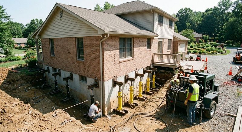 Foundation Jacking in Rocky Point, NC