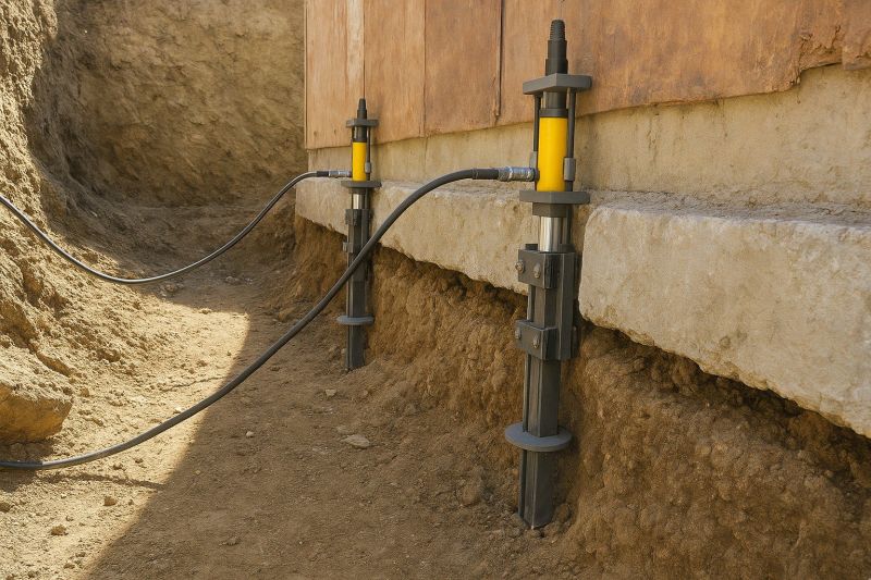 Foundation Lifting in Bolivia, NC