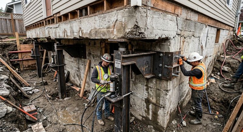 Foundation Lifting in Wilmington, NC