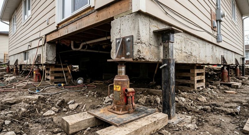 Foundation Raising in New Hanover County, NC