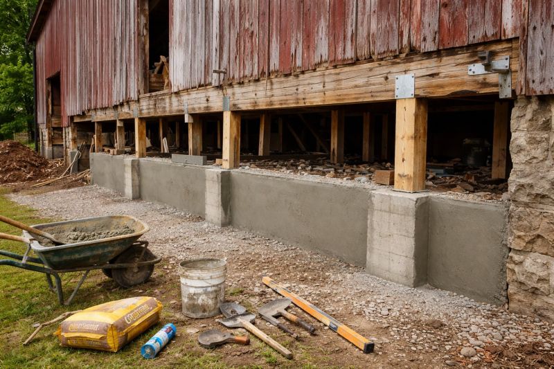 Foundation Renovation in Leland, NC