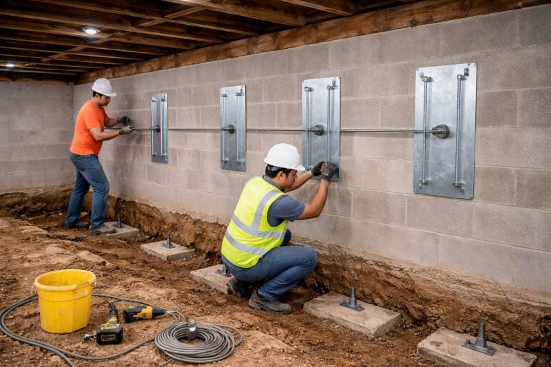 Foundation Stabilizing in Leland, NC