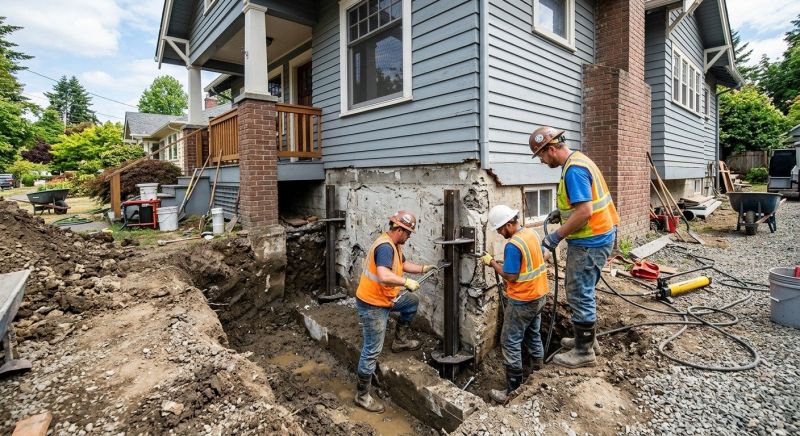 Foundation Stabilizing in Oak Island, NC