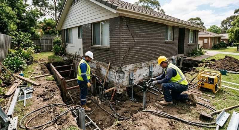 Foundation Stabilizing in Rocky Point, NC