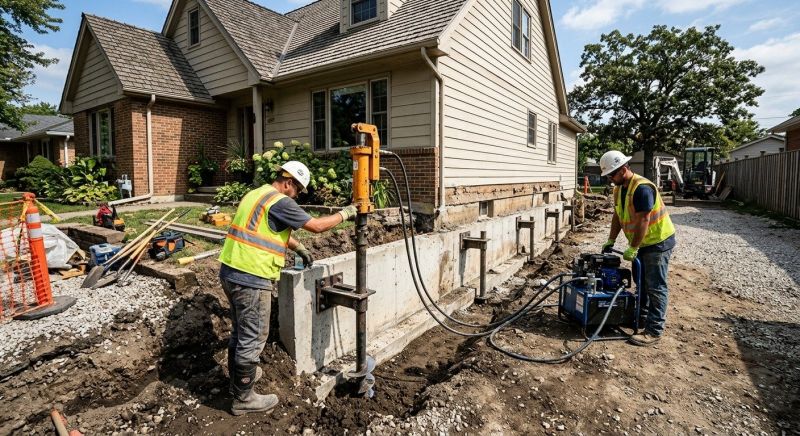 Foundation Strengthening in Leland, NC