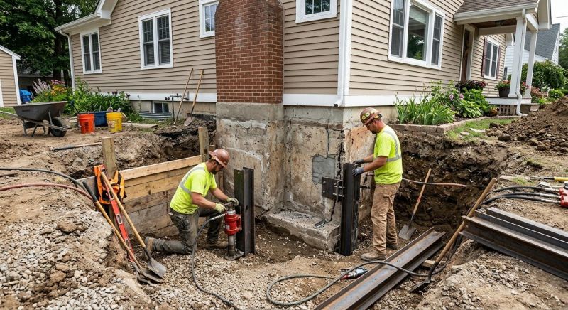 Foundation Structural Repair in Bolivia, NC