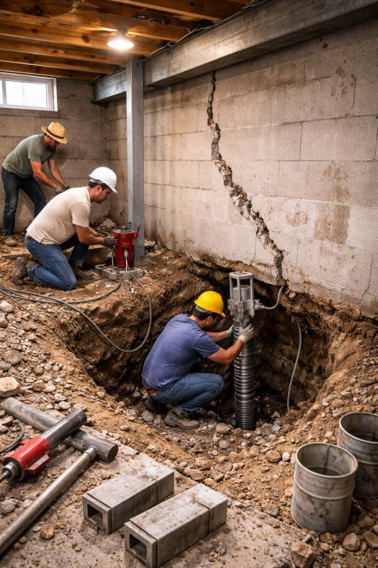 Foundation Structural Repair in Rocky Point, NC