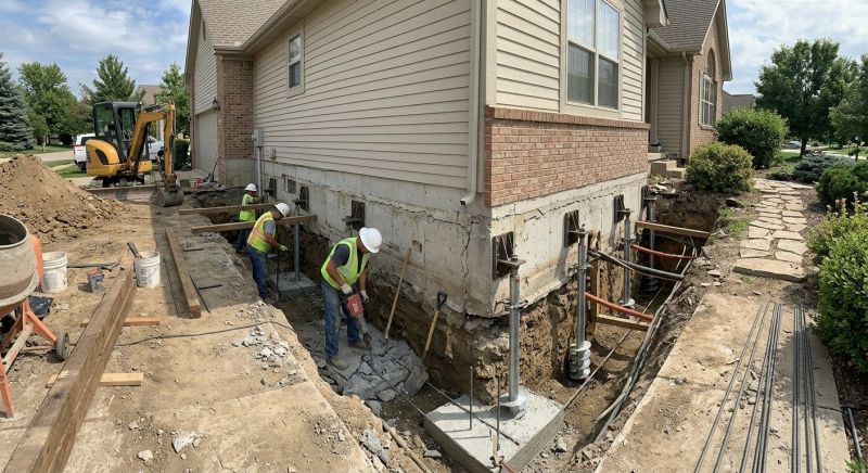 Foundation Underpinning in Leland, NC
