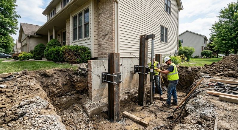Foundation Underpinning in Leland, NC