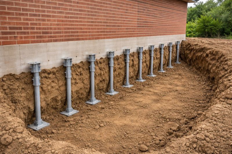 Helical Pile Installation in Leland, NC
