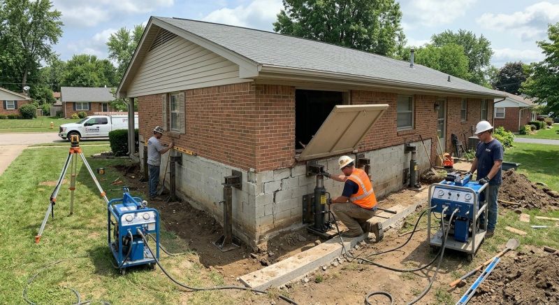 Home Foundation Leveling in Carolina Beach, NC