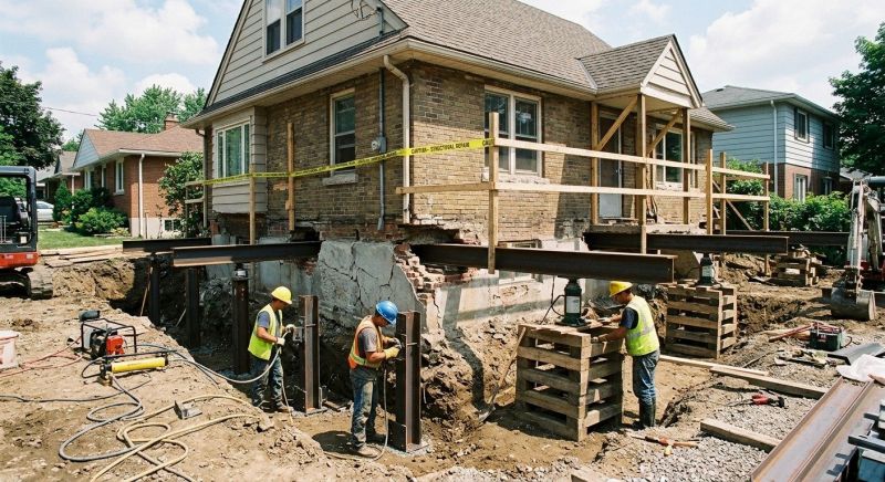 House Foundation Repair in Burgaw, NC