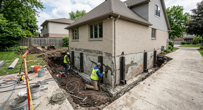 House Foundation Repair in Southport, NC