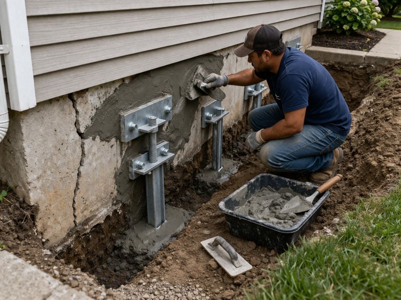 House Foundation Repair in Wrightsville Beach, NC