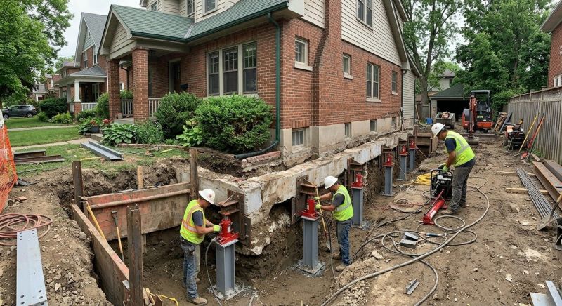 House Underpinning in Leland, NC