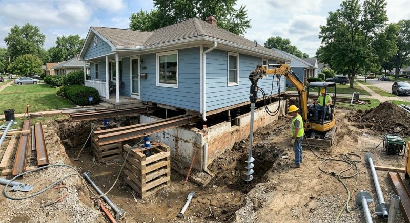 House Underpinning in Leland, NC