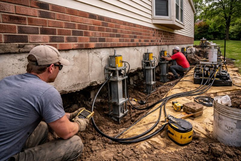Settling Foundation Service in Brunswick County, NC