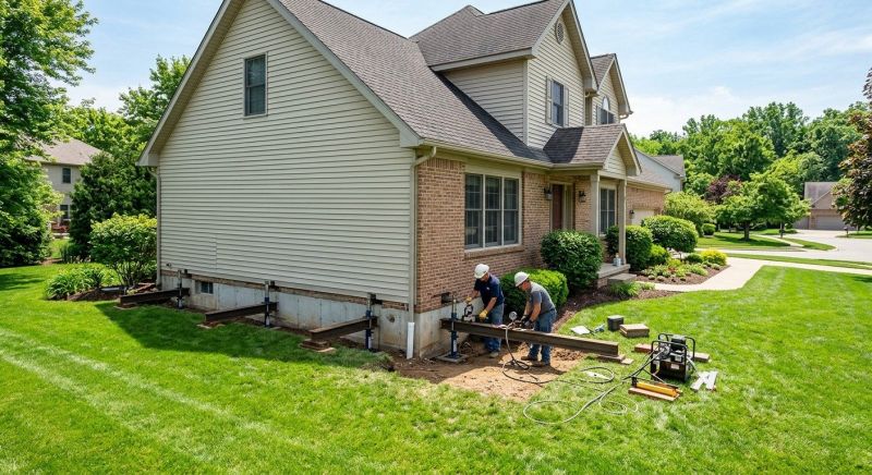 Settling Foundation Service in Burgaw, NC