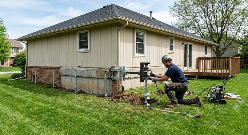 Settling Foundation Service in Wrightsville Beach, NC