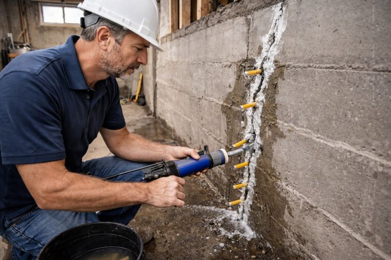 Structural Crack Repair in Leland, NC