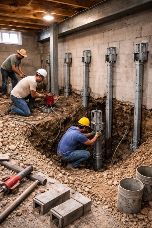 Underpinning Repair in Leland, NC